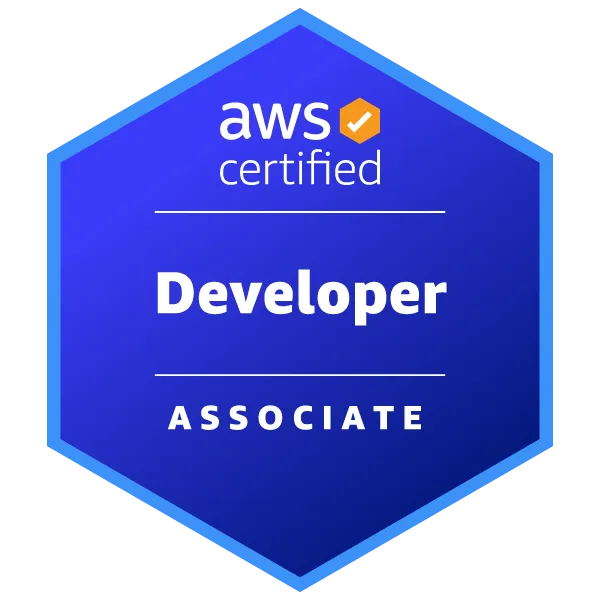 AWS Developer Associate
Not yet AWS Developer Associate